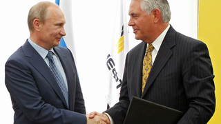 Exxon Mobil CEO Rex Tillerson, Trump's Pick For Secretary of State, Got a Special Friendship Medal From Putin